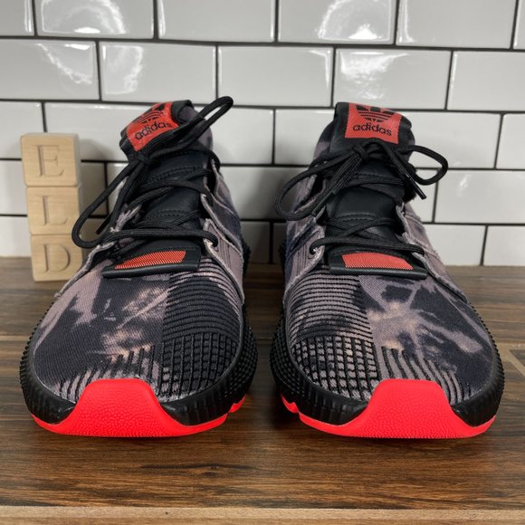 adidas Prophere Men\'s Size 10 Shoes Bleached Black Red Streetwear Sneakers NEW main image 10